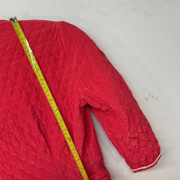 Evelyn Pearson ladies vtg 70s Loungewear Housecoat Kaftan Nightgown Pink Robe - Picture 9 of 14